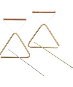 Triangolo in bronzo martellato piccolo Choroi