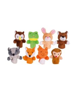 Burattini a dito animali della foresta Goki