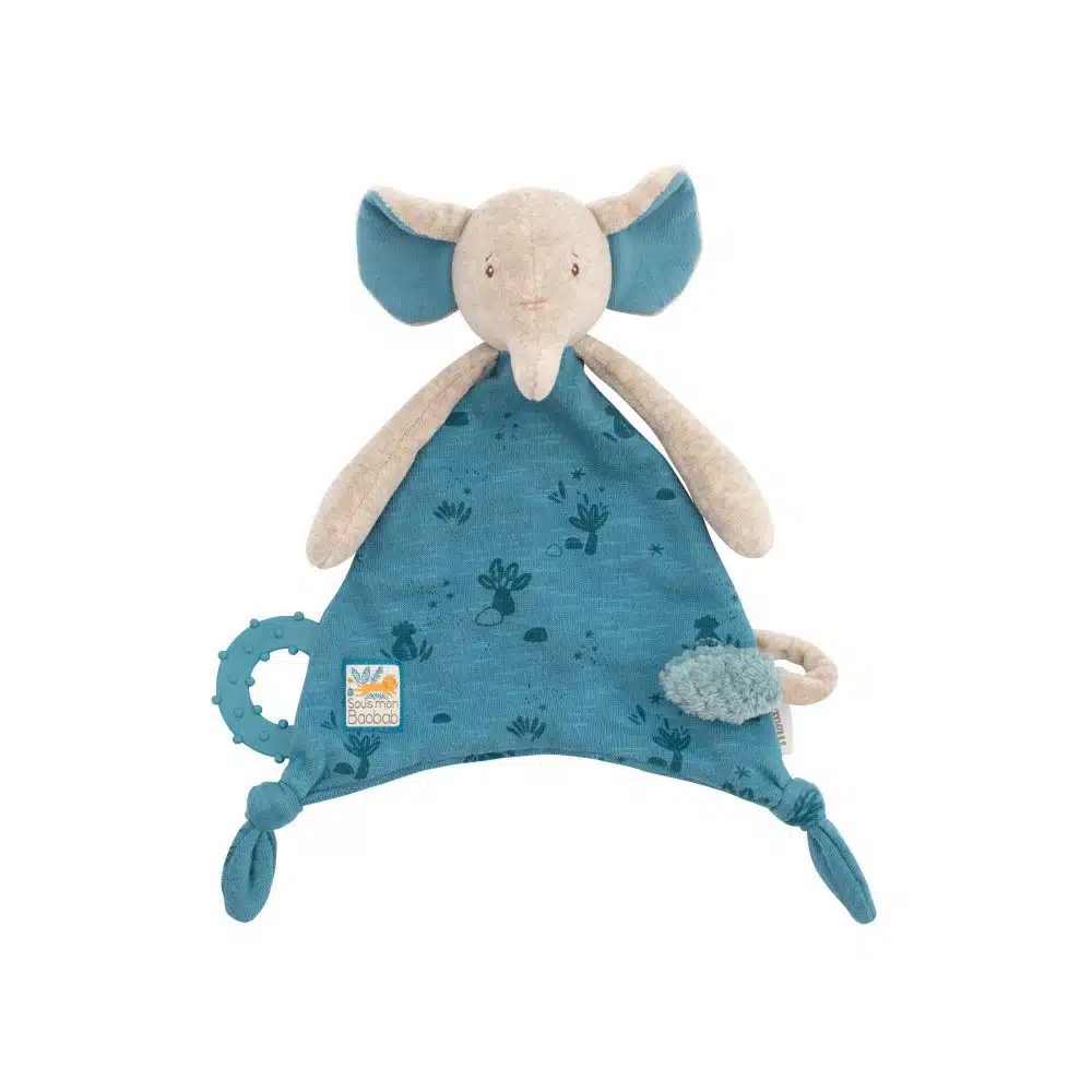 Doudou portaciuccio elefantino Moulin Roty