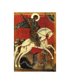 Stampa San Giorgio e il drago grande