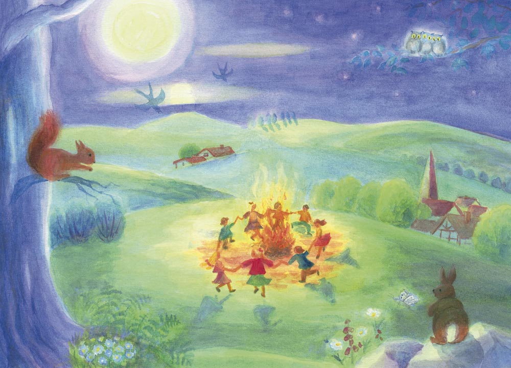 Serie 6 cartoline Santi e festività - immagine 2