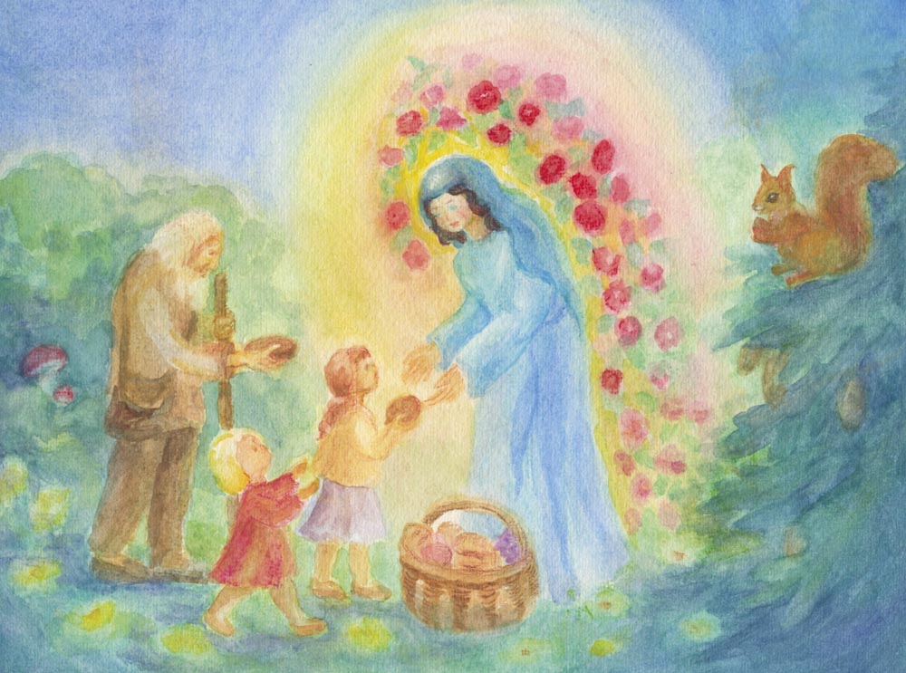 Serie 6 cartoline Santi e festività - immagine 5