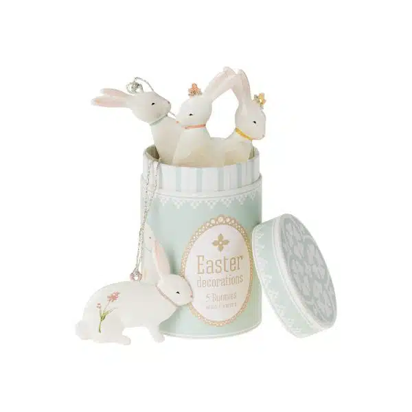 Ornamento Coniglietto di Pasqua (Set 5 pezzi) Maileg