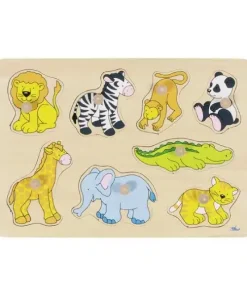 Puzzle zoo degli animali Goki