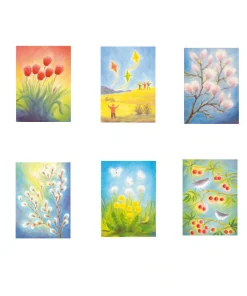 Serie 6 cartoline Primavera