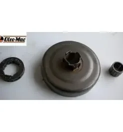 Campana frizione con cuscinetto per motosega oleomac efco 956-962