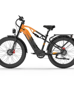 LANKELEISI MG800Max 2000W Doppio Motore 26″ Pneumatici Fat Bici Elettrica All Terrain