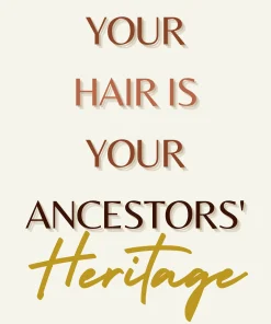 Afro Hair Quote Wall Art - ANCESTORS' HERITAGE