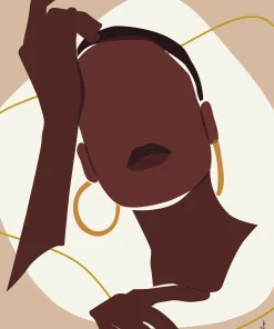 Black Woman Wall Art - NTUMBA