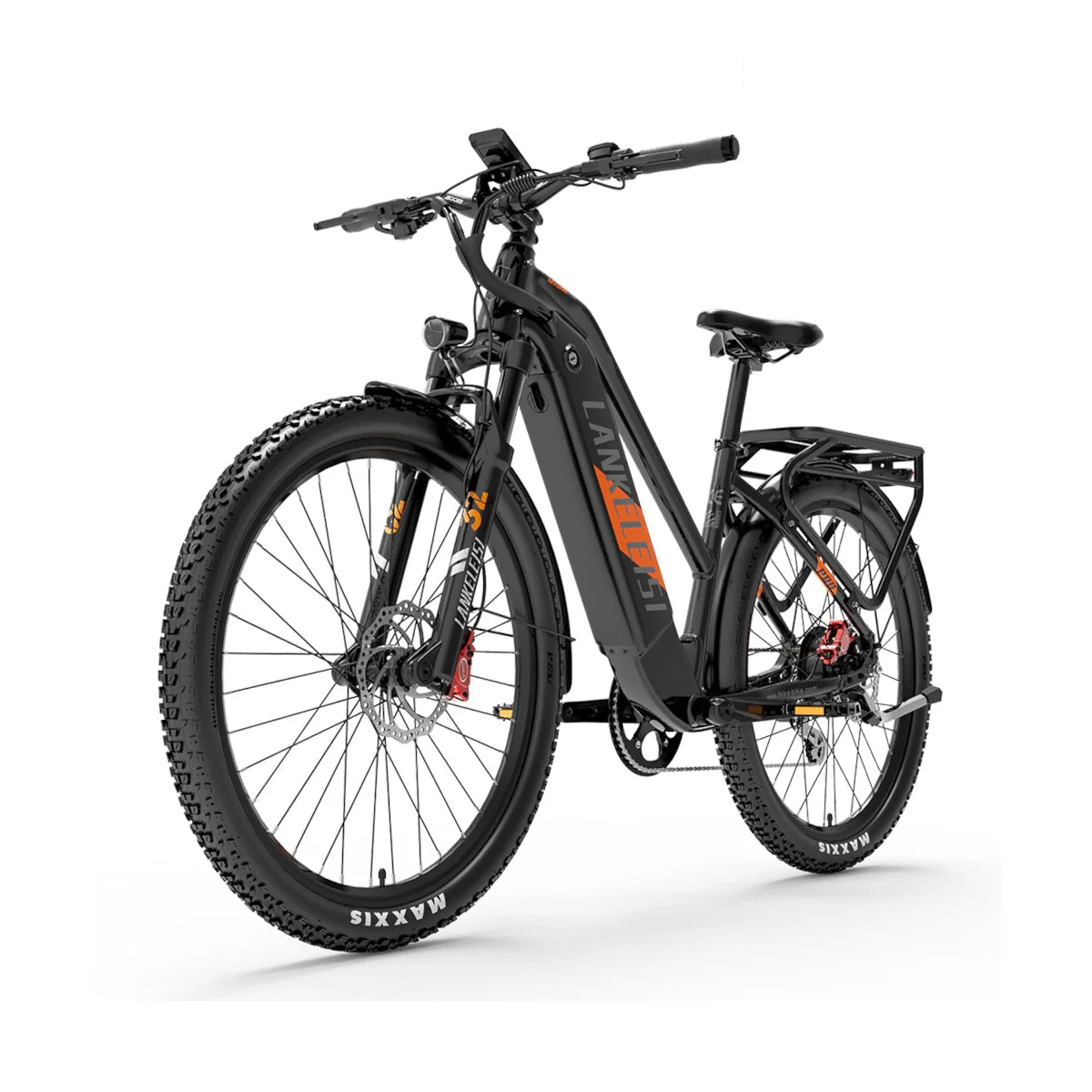 LANKELEISI MX600PRO 500W 27.5" Bicicletta elettrica da trekking 20Ah City Bike elettrica - immagine 4